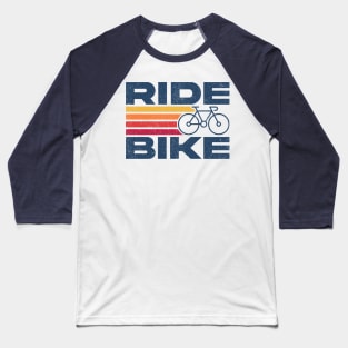 Ride Bike And Enjoy The Ride Baseball T-Shirt